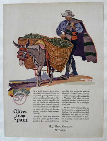 Link to  Olives from SpainUSA, 1923  Product