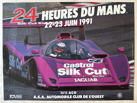 Link to  24 Heures Du Mans 1991 PosterFrance, 1991  Product
