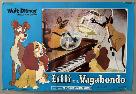 Link to  Walt Disney Lilli e Il Vagabondo Poster 3Italy, 1968  Product
