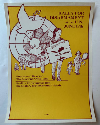 UN Rally for Disarmament Poster