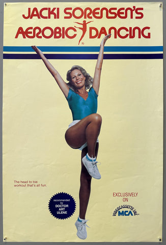 Jacki Sorensen's Aerobic Dancing Poster