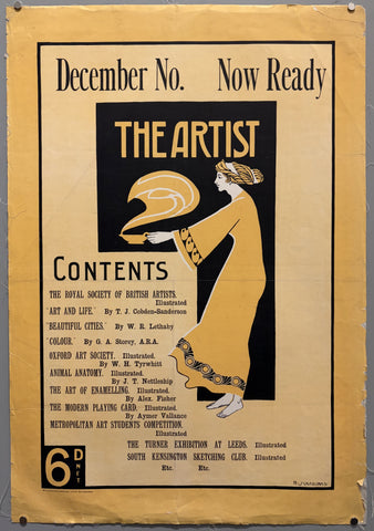 Link to  December No. 'The Artist'UK, 1898  Product