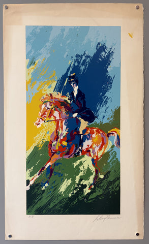 LeRoy Neiman Artist Proof 'The Equestrian' #4