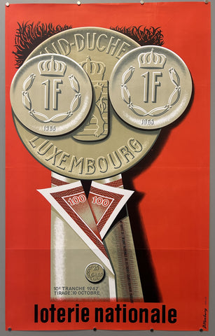 Link to  Loterie Nationale Luxembourg #49Luxembourg, 1967  Product
