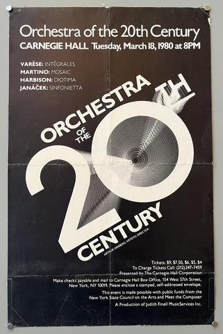 Orchestra of the 20th Century Poster