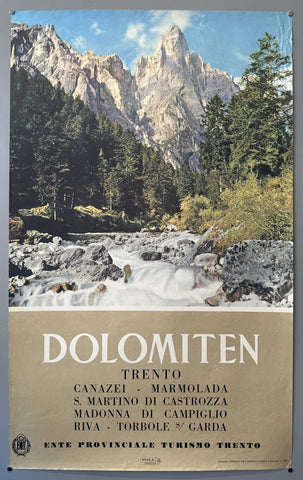 Link to  Dolomiten TrentoItaly, 1955  Product