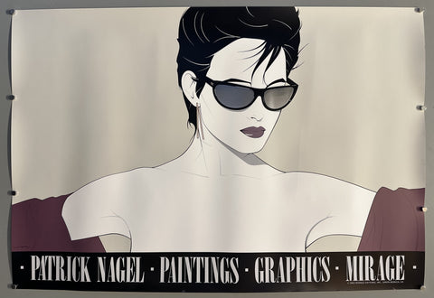Patrick Nagel Paintings Graphics Mirage Poster #2