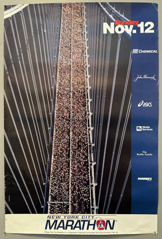 Link to  1995 New York City Marathon PosterUSA, 1995  Product
