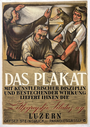 Das Plakat Luzern