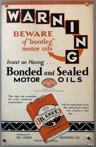 Warning: Beware of "Bootleg" Motor Oils