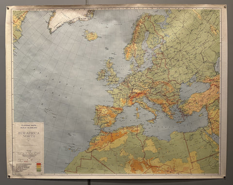 Map of Eur-Africa North