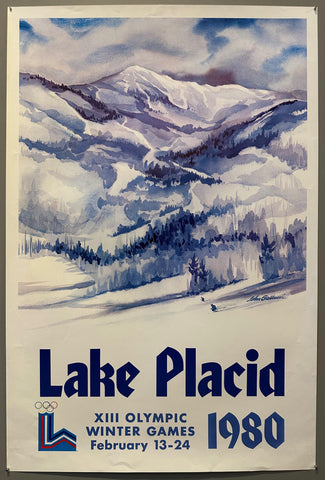 Lake Placid 1980 Olympics Poster