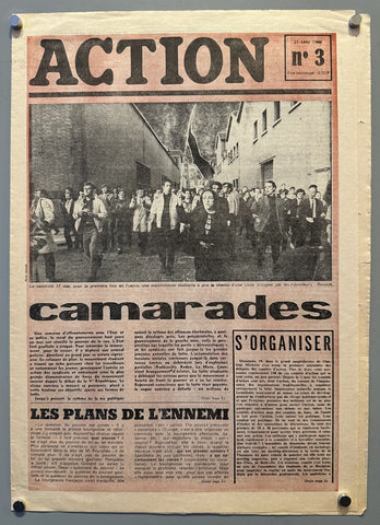 Link to  Action Newspaper No. 3France, 1968  Product