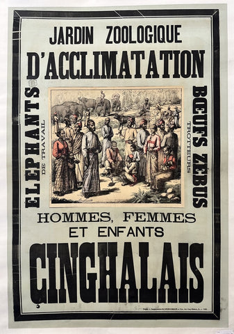 Link to &nbsp;Jardin Zoologique d'AcclimatationFrance,1889 &nbsp;Product