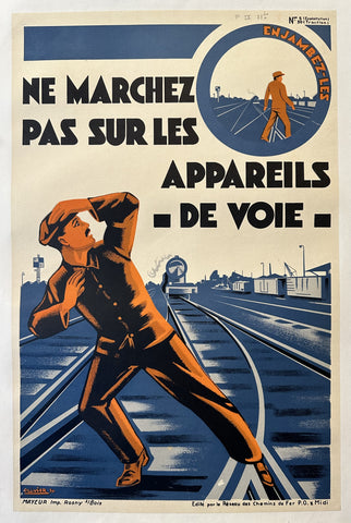 Link to  Ne Marchez Pas Sur Les Appareils De VoieFrance, 1930  Product