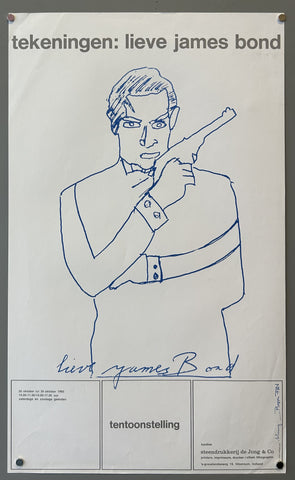 Link to  Tekeningen: Lieve James Bond TentoonstellingNetherlands, 1965  Product