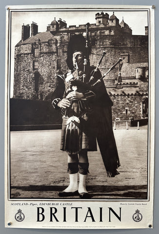 Link to  Britain: Edinburgh Castle PiperGreat Britain, c. 1950s  Product