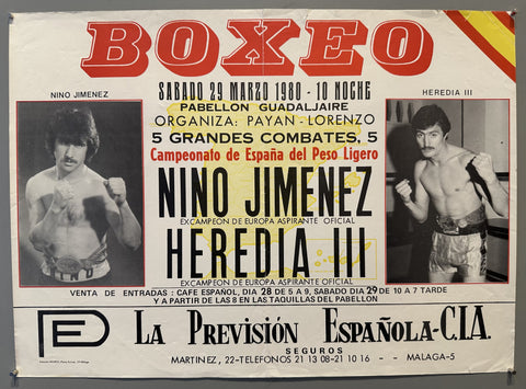 Link to  Boxeo Nino Jimenez Heredia III PosterSpain, 1980  Product