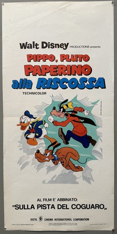 Link to  Pippo, Pluto, Paperino alla Riscossa Poster BlueItaly, 1975  Product