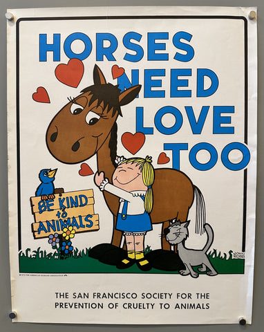 Horses need love too