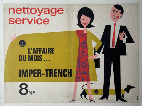 Link to  Imper-Trench Poster ✓France, c. 1965  Product