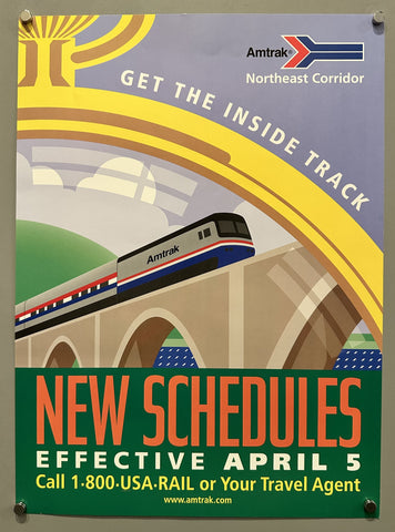 Link to &nbsp;Get the Inside Track - AmtrakU.S.A., C.1980's &nbsp;Product