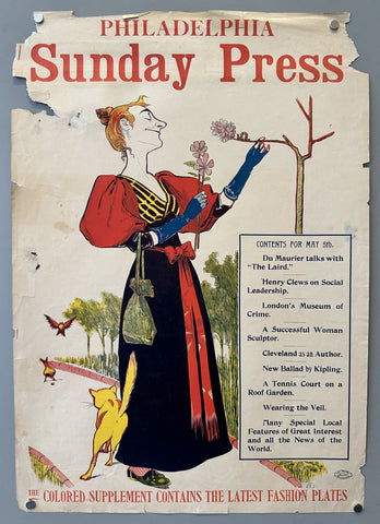 Link to &nbsp;Philadelphia Sunday Press May 5U.S.A. 1895 &nbsp;Product