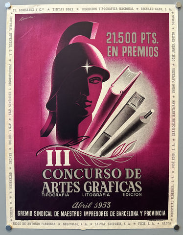 Link to  III Concurso de Artes GráficasSpain, 1953  Product