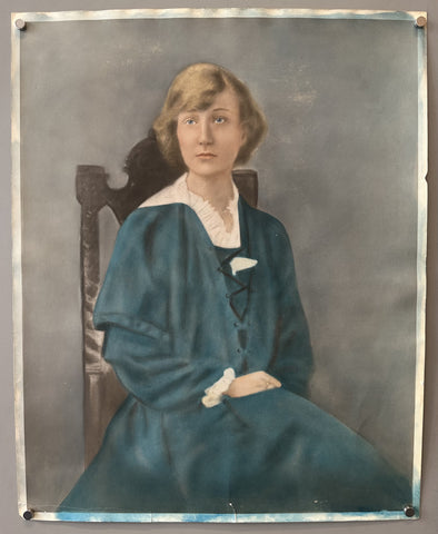 Portrait of a Young Woman in Color