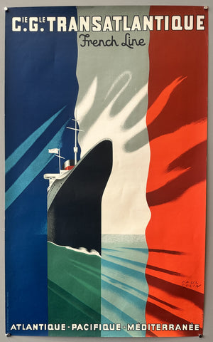 Link to &nbsp;Cie Gle Transatlantique French LineFrance, c. 1950s &nbsp;Product