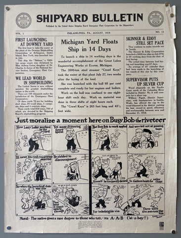 Shipyard Bulletin - Vol.1 No.13