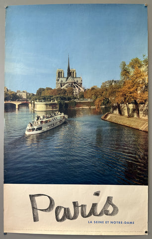 LA SEINE ET NOTRE-DAME