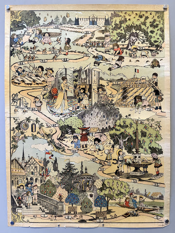 Link to &nbsp;Voyage Au Pays de Cocagne Board Game #1France, c. 1910s &nbsp;Product