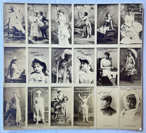 Link to &nbsp;Cross-Cut Cigarettes #1U.S.A., C.1880's &nbsp;Product