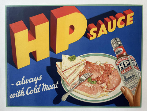 HP Sauce Poster