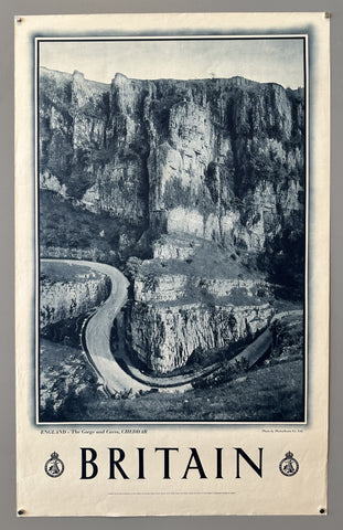 Link to  Britain: The Gorge and Caves CheddarGreat Britain, c. 1950s  Product