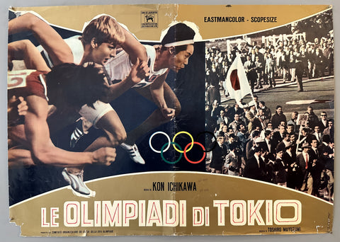 Le Olimpiadi di Tokio by Kon Ichikawa Poster 1