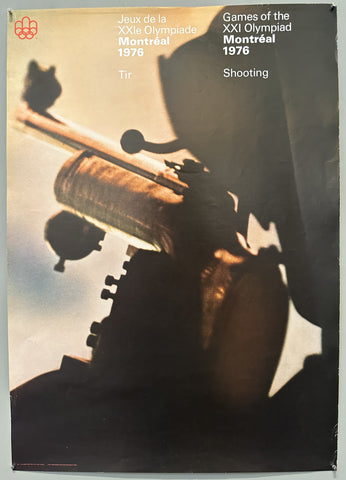 Shooting 1976 Montreal Olympics Poster