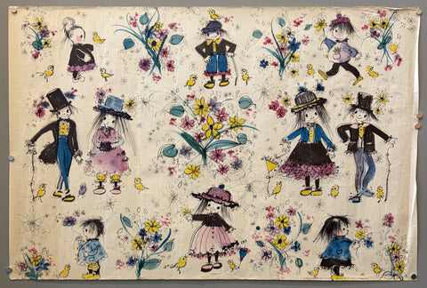 Link to &nbsp;Sprintime Wrapping PaperUK, c. 1980s &nbsp;Product