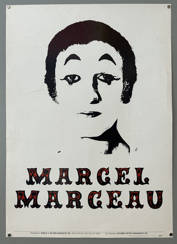 Marcel Marceau Poster