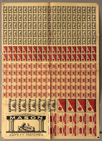 Link to &nbsp;Mason Safety Matches / Feco Match Co-opBelgium, c. 1950 &nbsp;Product