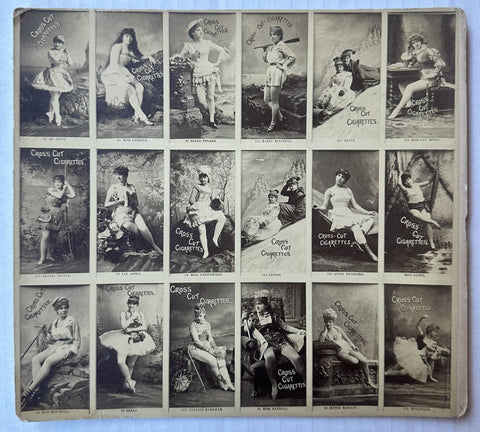 Link to &nbsp;Cross-Cut Cigarettes #4U.S.A., C.1880's &nbsp;Product