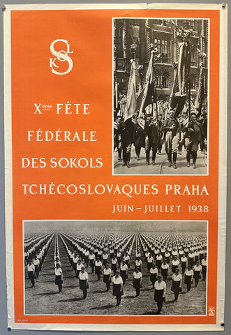 Link to &nbsp;Xème Fête Fédérale des Sokols Tchécoslovaques PrahaCzechoslovakia, 1938 &nbsp;Product