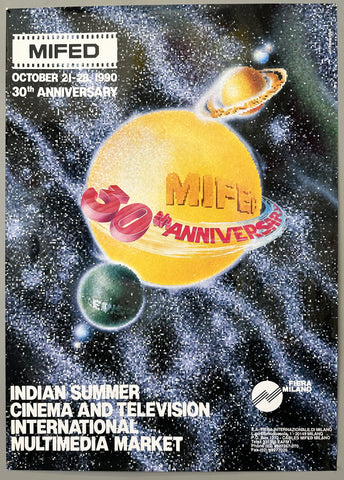 Link to  MIFED 30th Anniversary PosterItaly, 1990  Product