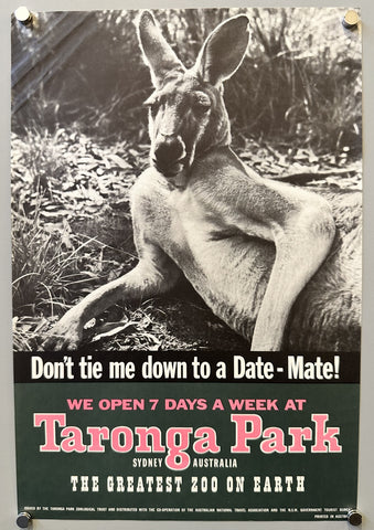 Don't tie me down to a date - mate!