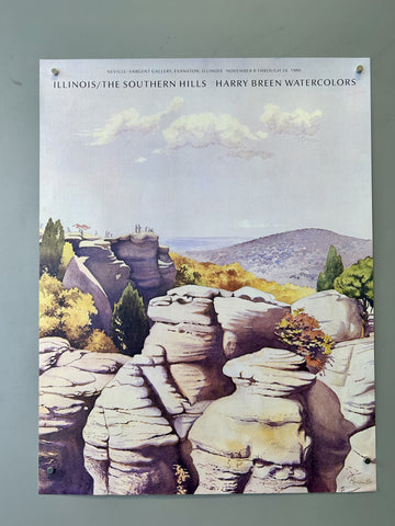 Illinois/The Southern Hills Harry Breen Watercolors