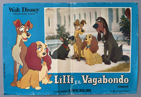 Link to  Walt Disney Lilli e Il Vagabondo Poster 6Italy, 1968  Product