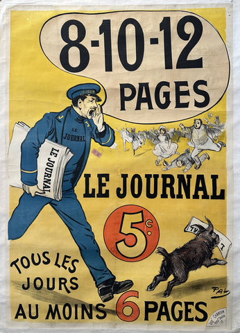 Link to  "8-10-12 Pages" Le JournalFrance, c. 1900  Product