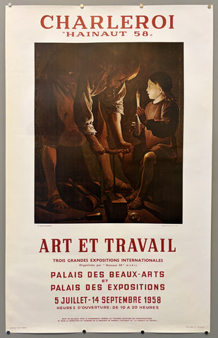 Link to &nbsp;Charleroi 'Hainaut 58' Art Et TravailBelgium, 1958 &nbsp;Product