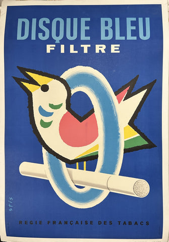 Link to  Disque Bleu FiltreFrance, c. 1950s  Product